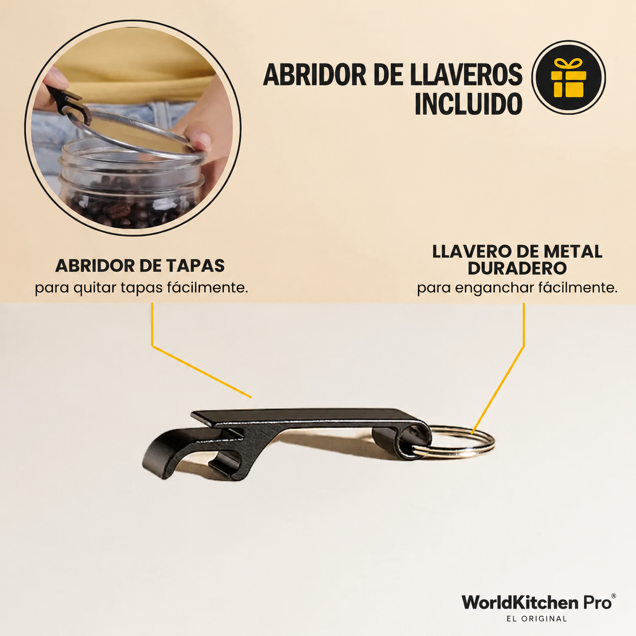FreshLock Jar™ | Kit de sellado al vacío para tarros