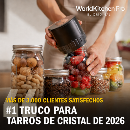 FreshLock Jar™ | Kit de sellado al vacío para tarros