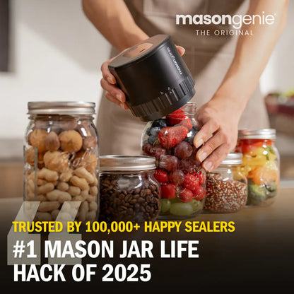 FreshLock Jar™ | Kit de sellado al vacío para tarros