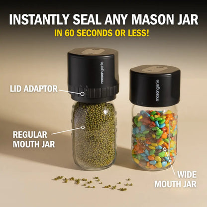 FreshLock Jar™ | Kit de sellado al vacío para tarros